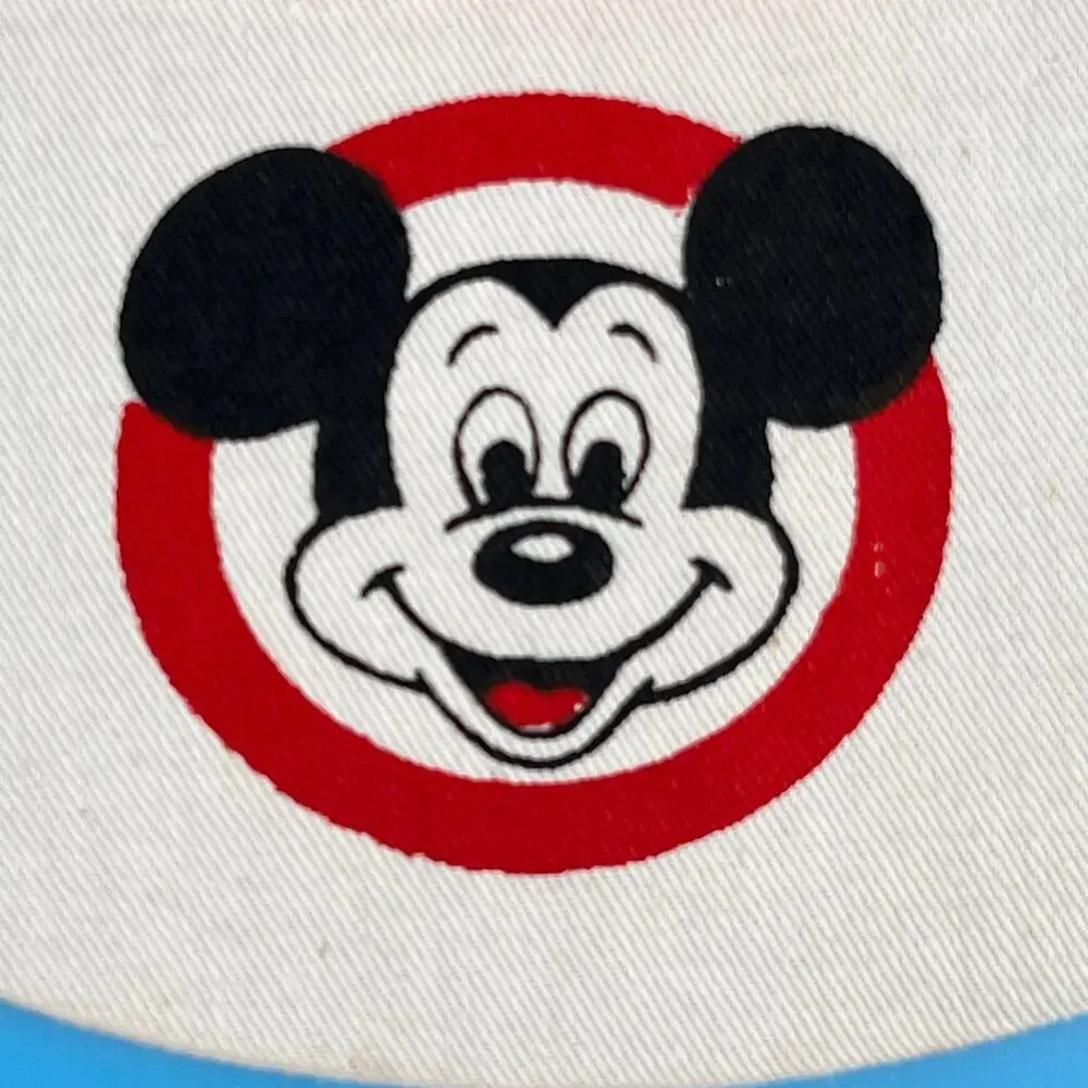 70s Mickey Mouse Sun Visor Disneyland Disney World Souvenir 1970s Vintage Unworn